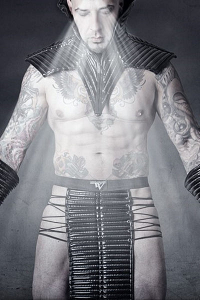 Langer Rippenrock