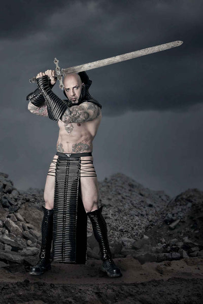 Langer Rippenrock