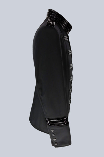 Military Jacket in Softshell - for a dominant and authoritative look.
